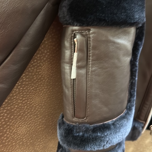 🔥🔥🔥NWT Walter Baker Lianna Leather Jacket - Picture 16 of 16